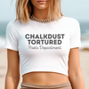 Chalkdust Tortured Poets Dept. Crop Tee