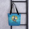 'Enjoying the Ride' Tote Bag