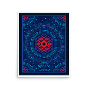 Phish Poster - Sphere, Las Vegas NV 2024