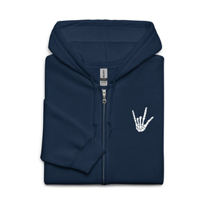 Men's 'Enjoying the RIde' Zip-Up Hoodie