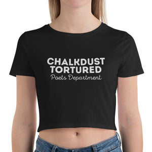 Chalkdust Tortured Poets Dept. Crop Tee