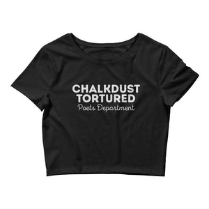 Chalkdust Tortured Poets Dept. Crop Tee