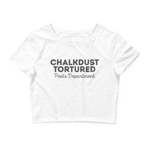 Chalkdust Tortured Poets Dept. Crop Tee