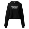 Chalkdust Tortured Poets Dept. Crop Hoodie