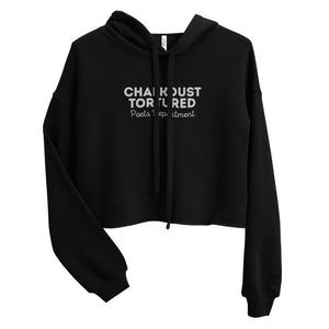 Chalkdust Tortured Poets Dept. Crop Hoodie