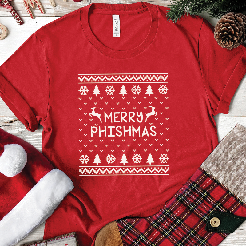 Merry Phishmas Tee (unisex sizing)